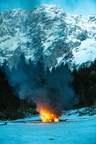fotografija s snemanja Nekoč so bili ljudje (2021)